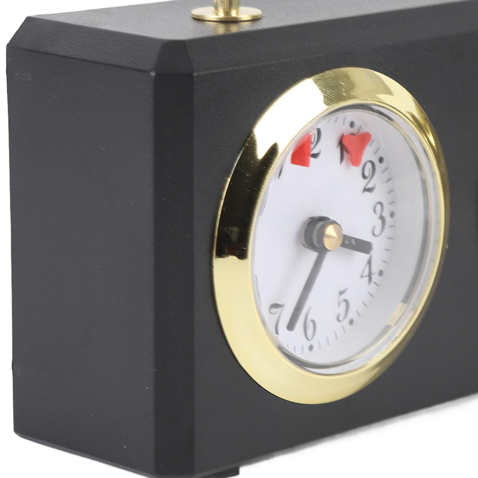 Tbest Orologio da Scacchi Meccanico Orologio da Scacchi Analogico Vintage Grandi Quadranti Meccanismo di Carica Competizioni Weiqi