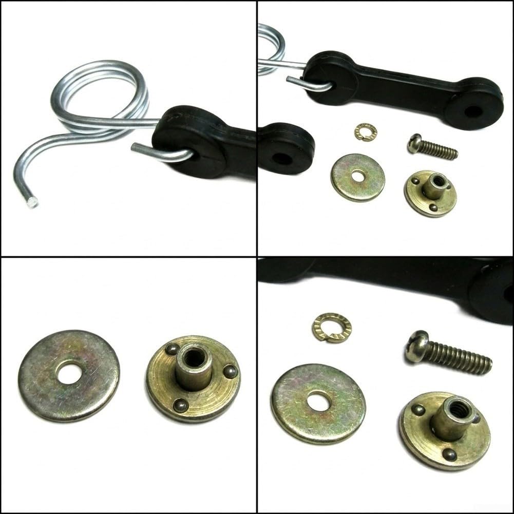 2 Cierres para Bagger para craftsman 532160793 para acero 2 Cierres(1 set(2pcs))