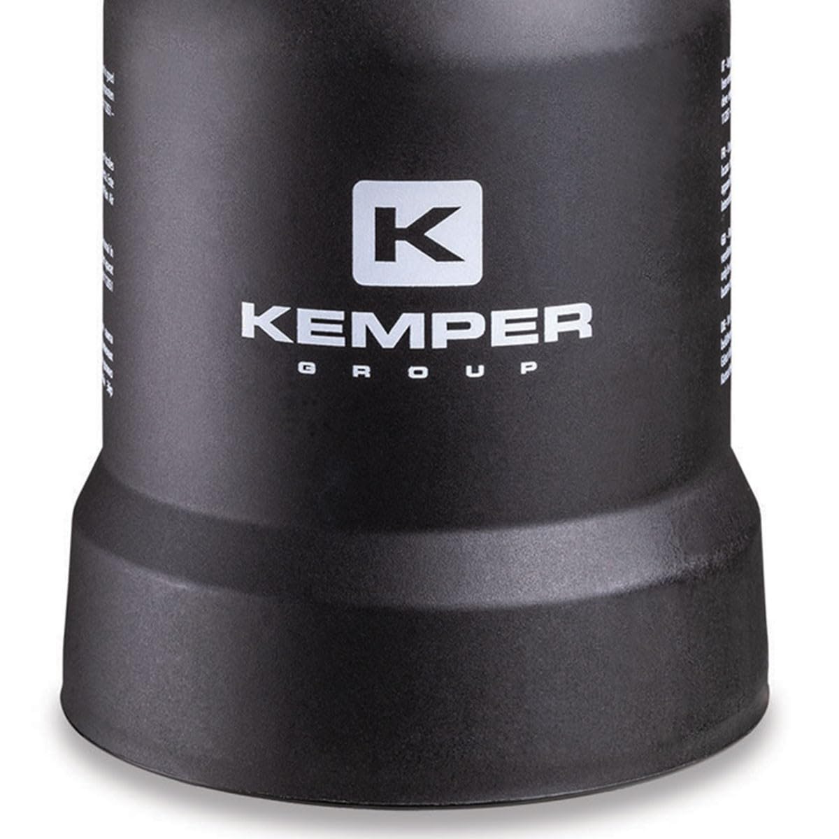 Cannello professionale per saldatura a gas Uso a 360° Accensione piezoelettrica 8 cartucce di gas perforabili EDIZIONE NERA KEMPER