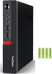 Lenovo ThinkCentre M625 Mini Desktop Computer PC [Windows 11 Pro], AMD A4-9120C de 2 núcleos (até 2,4 GHz), 8 GB de RAM, SSD PCIe de 256 GB, gráficos AMD Radeon R4, 2 portas de exibição, 6 portas USB