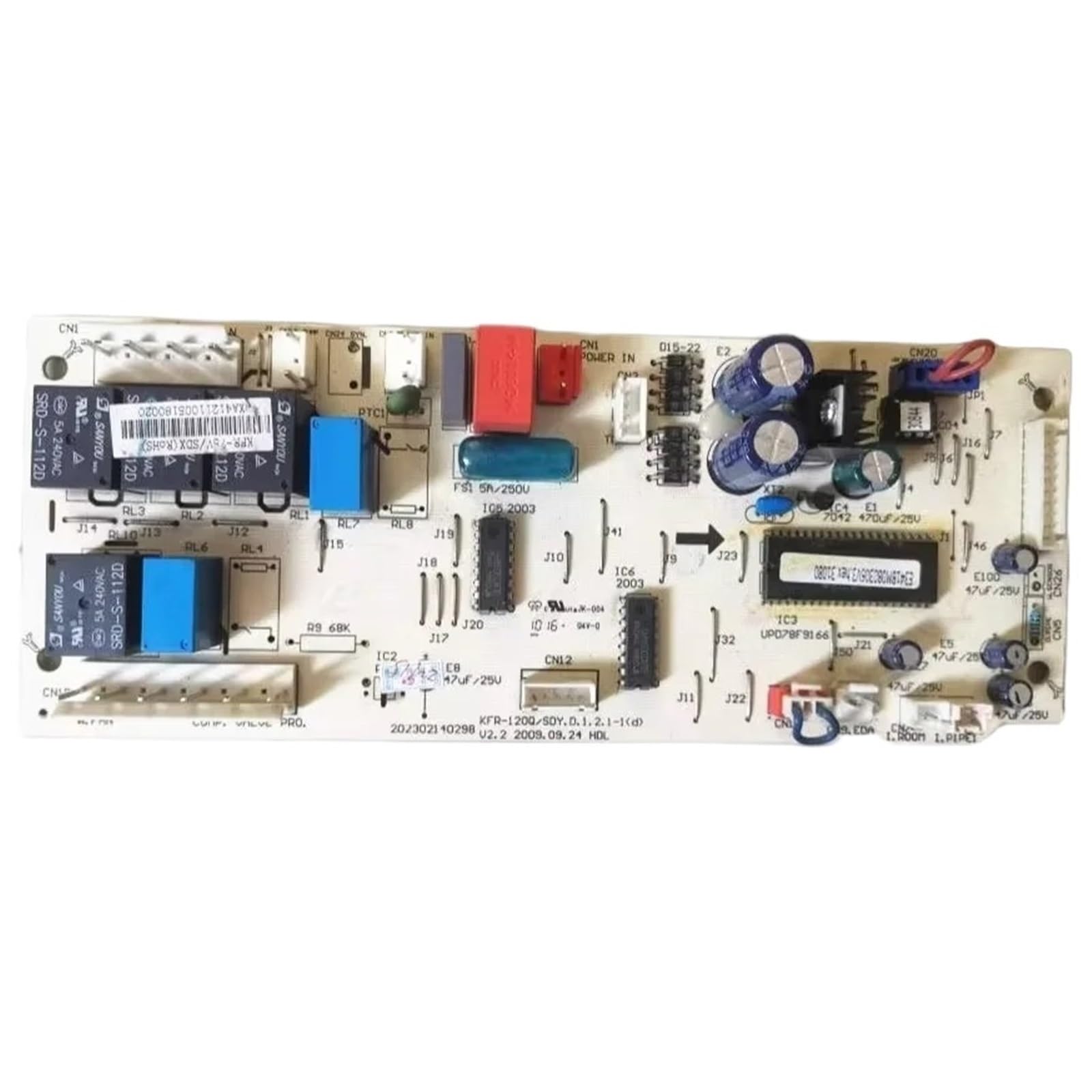 Kvkitklw Yellow Air Conditioner Computer Board Circuit Board(Yellow)
