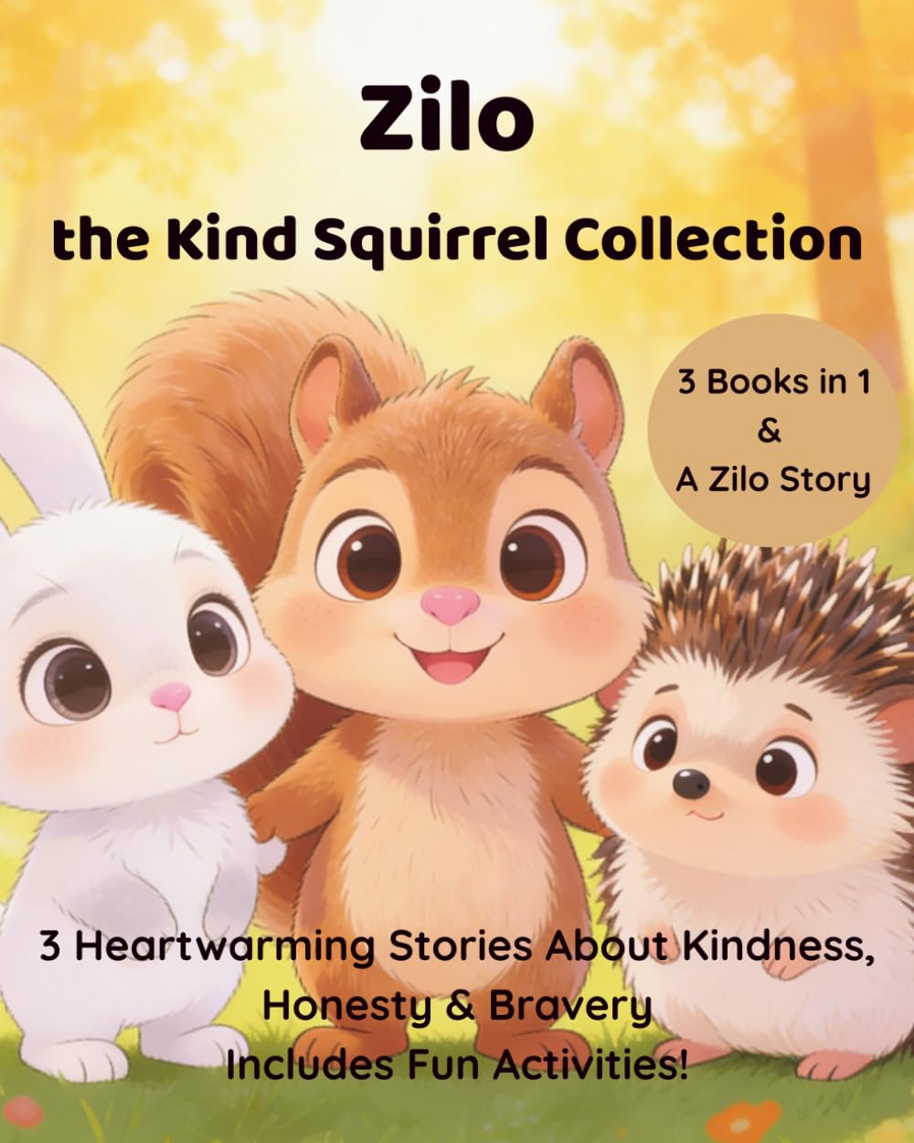 Zilo the Kind Squirrel Collection: 3 Stories About Kindness, Honesty & Bravery for Kids Ages 3–6