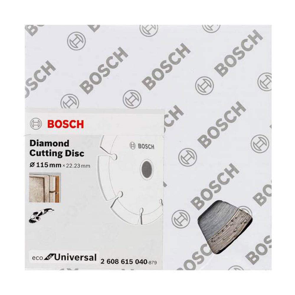 Bosch Professional Accessories Eco for Universal Segmanlı Elmas Kesme Diski 115 * 22,23 mm-Küçük Avuç Taşlama Makineleri için