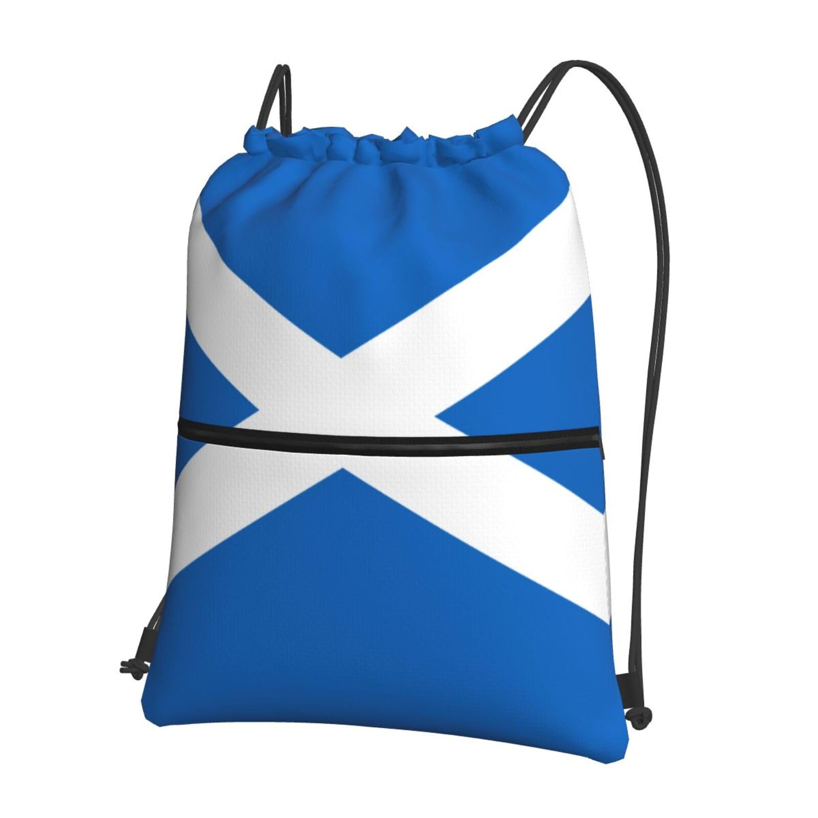 Smazdfxx Unisex As Pic Scotland Flag Gym Drawstring Bags Backpack For Women Men