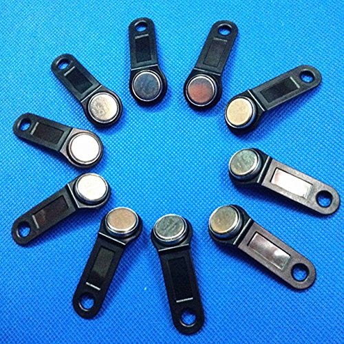 20pcs/ lot DS1990A F5 iButton I-Button electronic key IB TAG With Black Handle