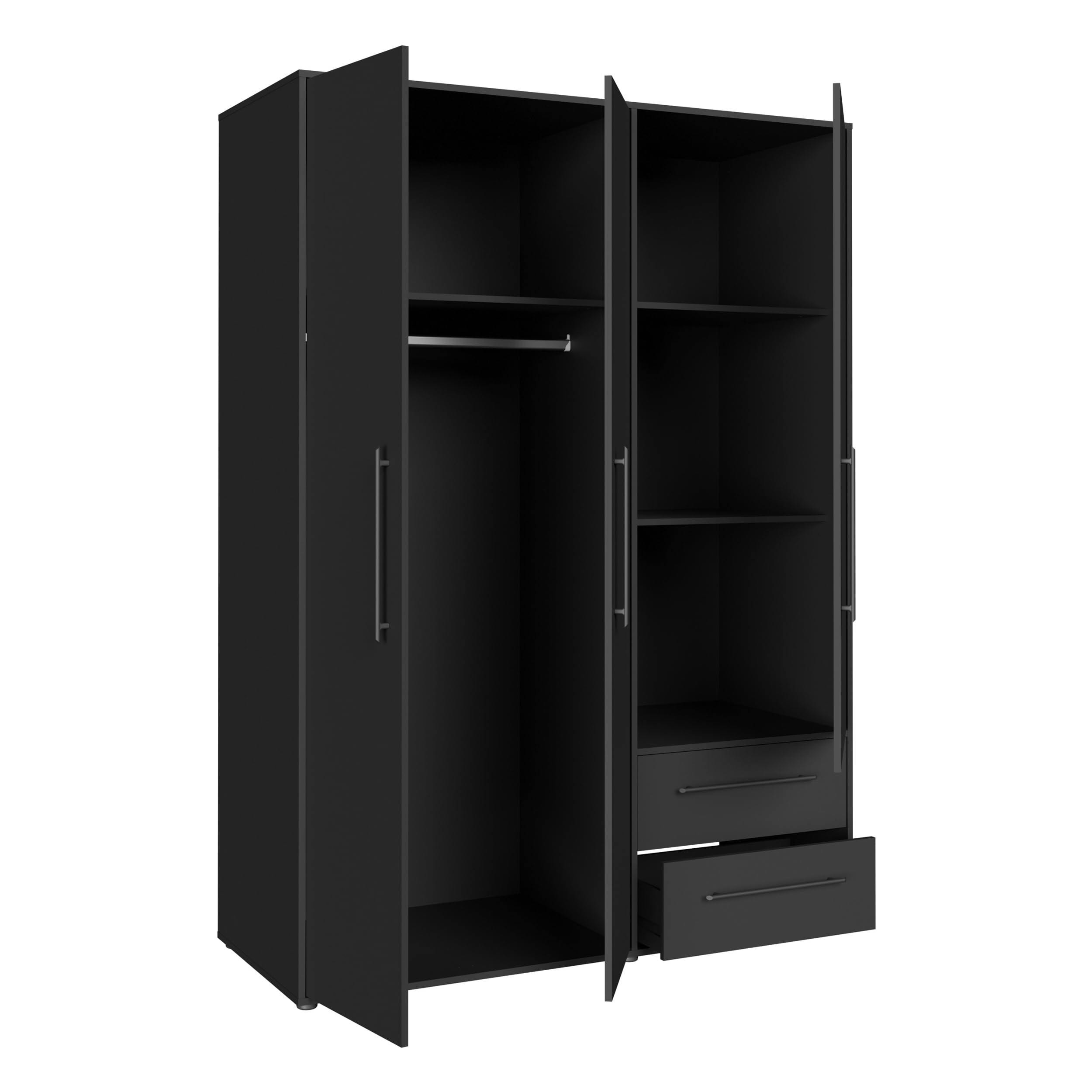 Forte Jupiter Kleiderschrank 140 150 – Bild 4