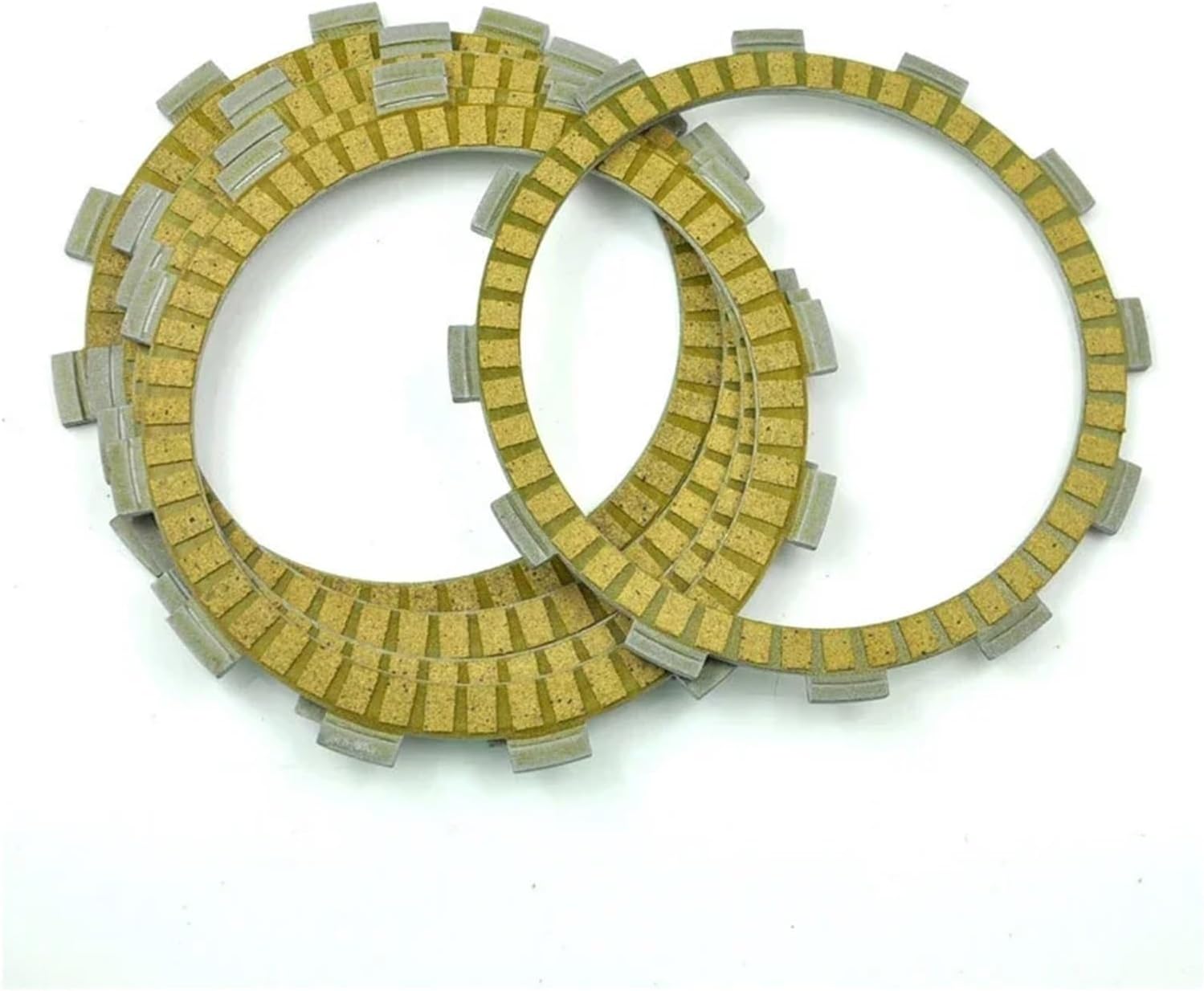 5Pcs Motorcycle Clutch Discs Plates Fit for Yamaha XV250 Route 66 88-90 Virago 250 95-07 V Star 08-15 17-18