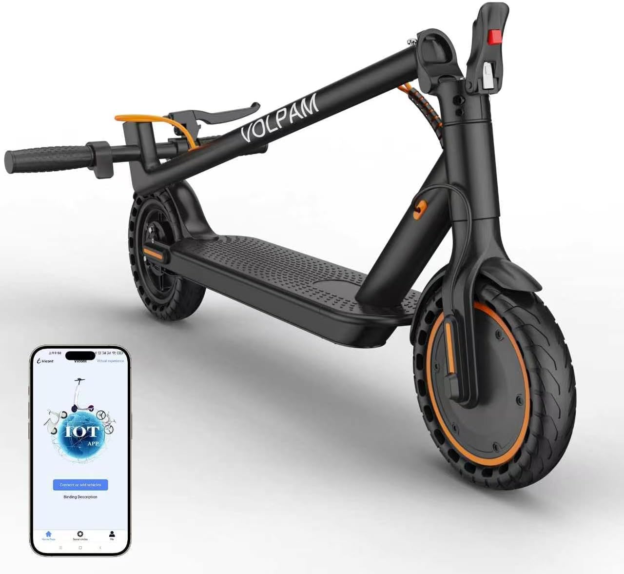 Volpam 350W Electric Scooter for Daily Commutes