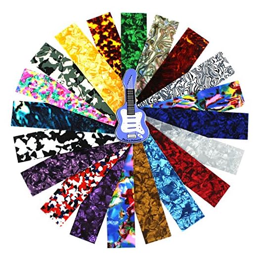 Pick-a-Palooza Guitar Pick Pack Custom Strips For Your Guitar Pick Maker - Great Variety Of Strips For Making Guitar Picks With Any Pick Punch - Dazzle