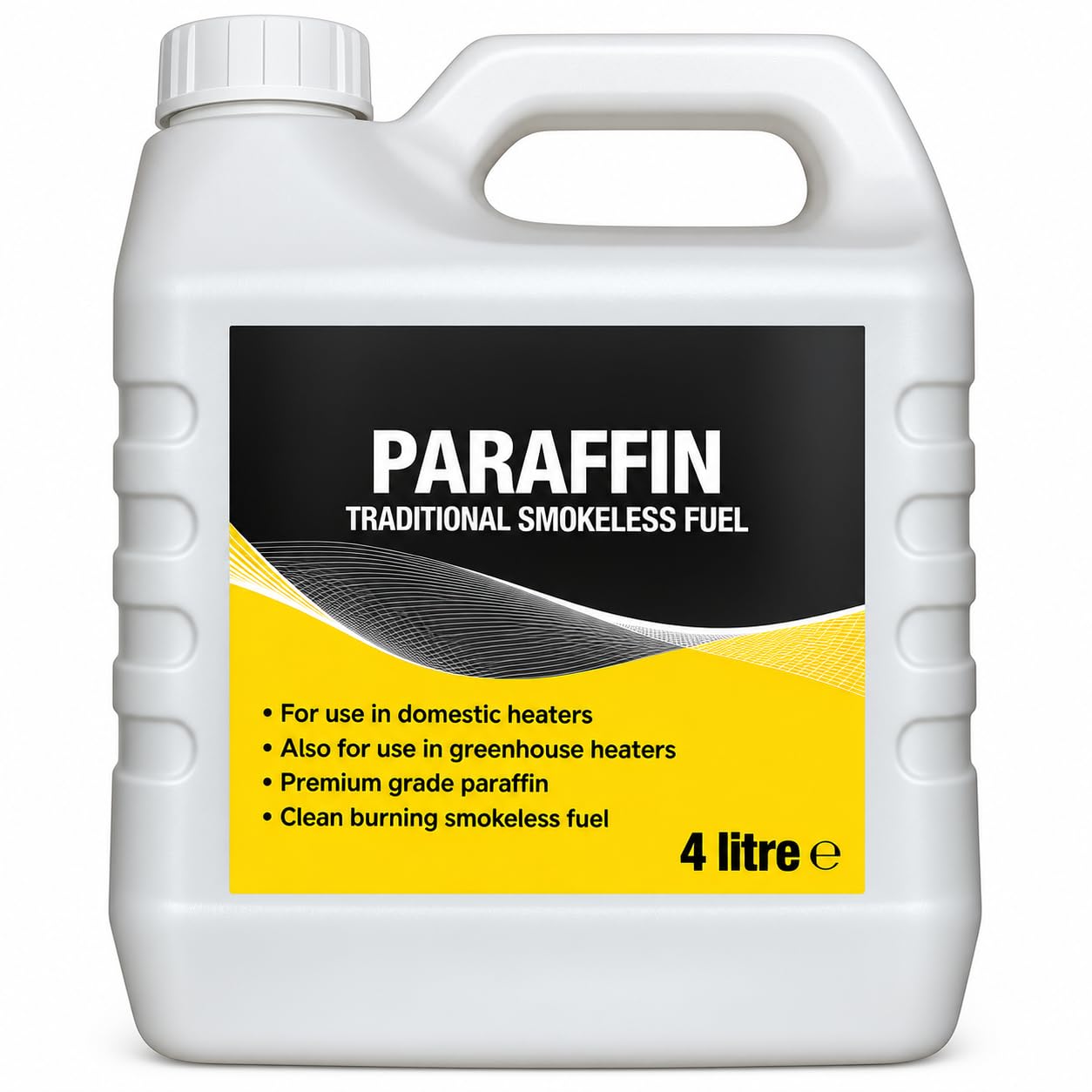 AXpower Inspirational Technology Empowering People Premium Paraffin 4L | High Purity Refined Lamp Oil | Clean Burning, Low Odour Fuel for Heaters, Lamps & Greenhouse Use | Long Lasting Performance