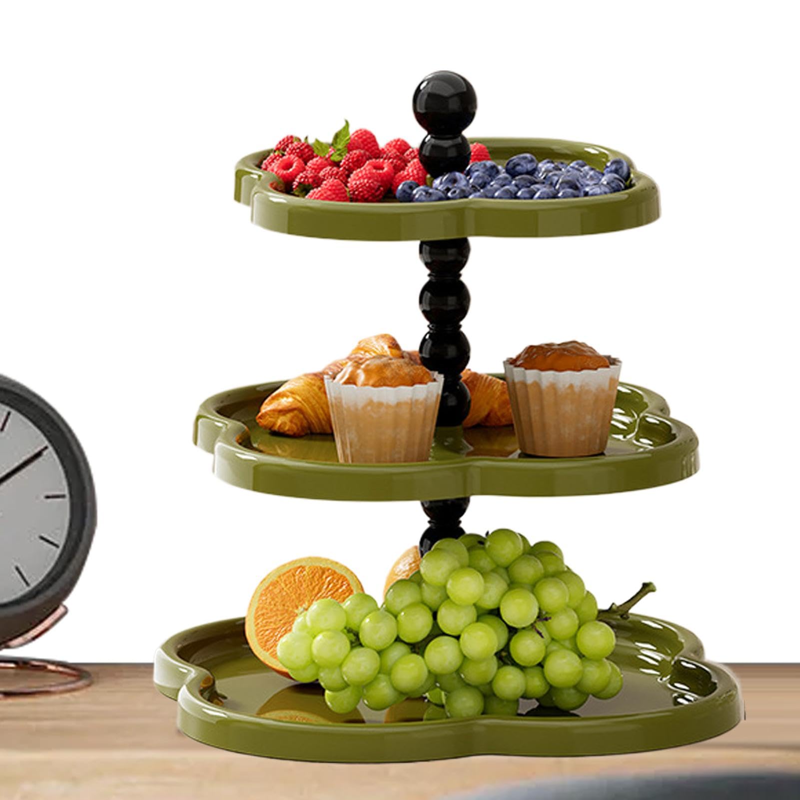 Support cupcake et présentoir de buffet pour plateaux de service de fruits et bonbons