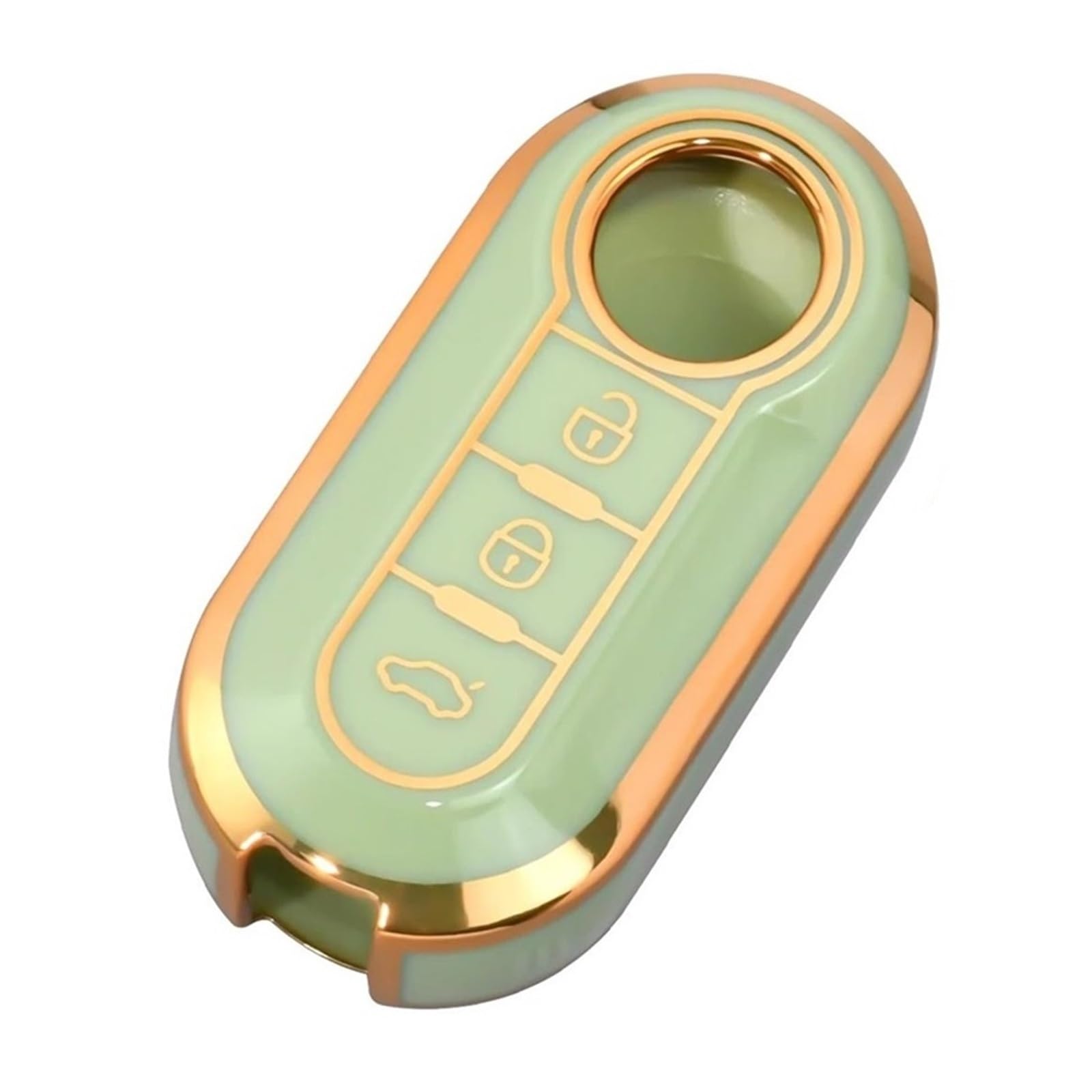 Funda para llave de Citroën Relay morada carcasa mando tres botones 4