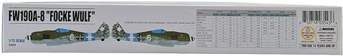 Miniatura 6 de Premium Hobbies FW190A-8 Focke Wulf 1:72 Kit de avión modelo de plástico 134V