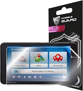 IPG For Rand McNally TND 540-550 LM 5" GPS Truck Navigator Screen Protector Invisible Ultra HD Clear Film Anti Scratch Skin Guard - Smooth/Self-Healing/Bubble -Free