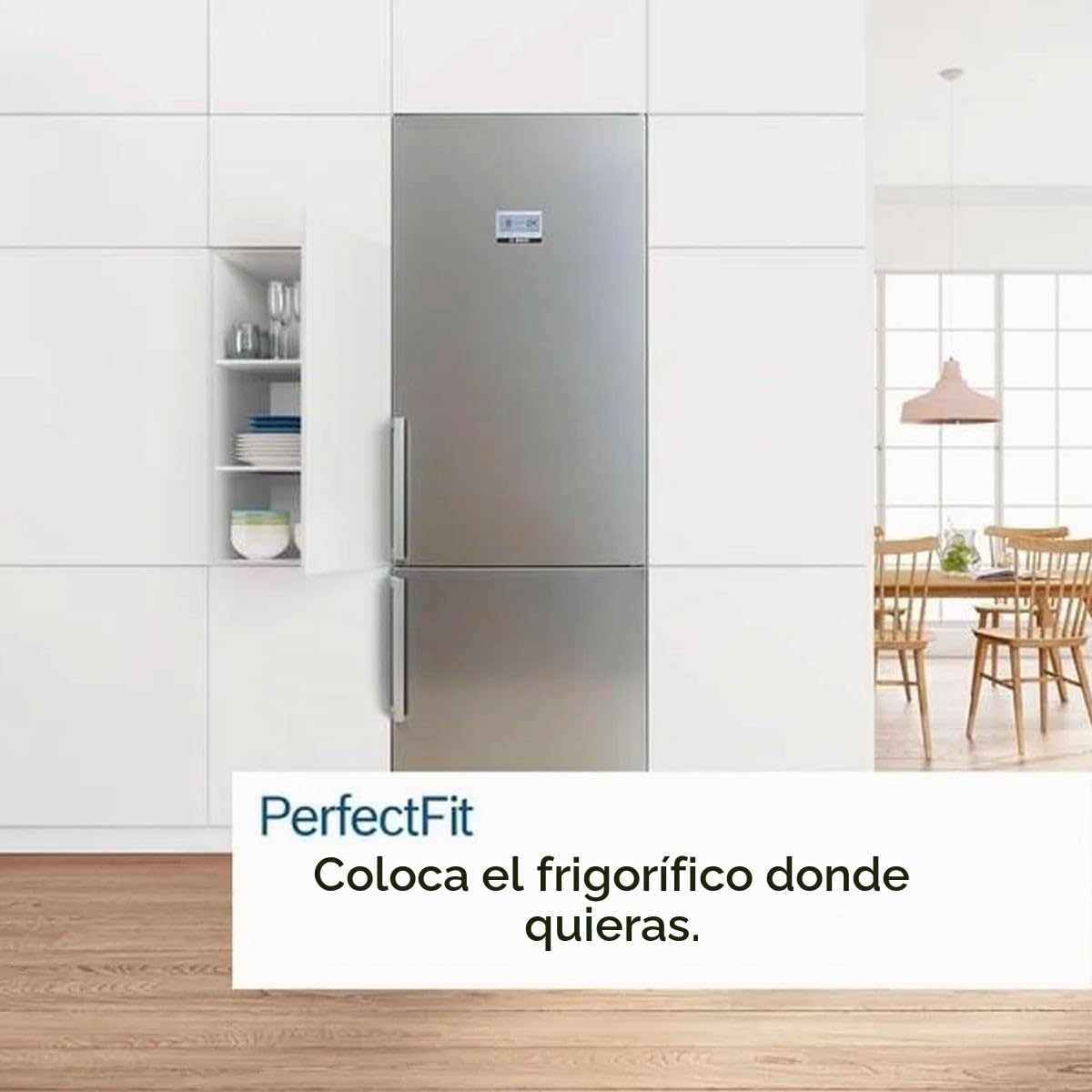 Combi BOSCH KGN39LBCF Cristal negro 2.03m C