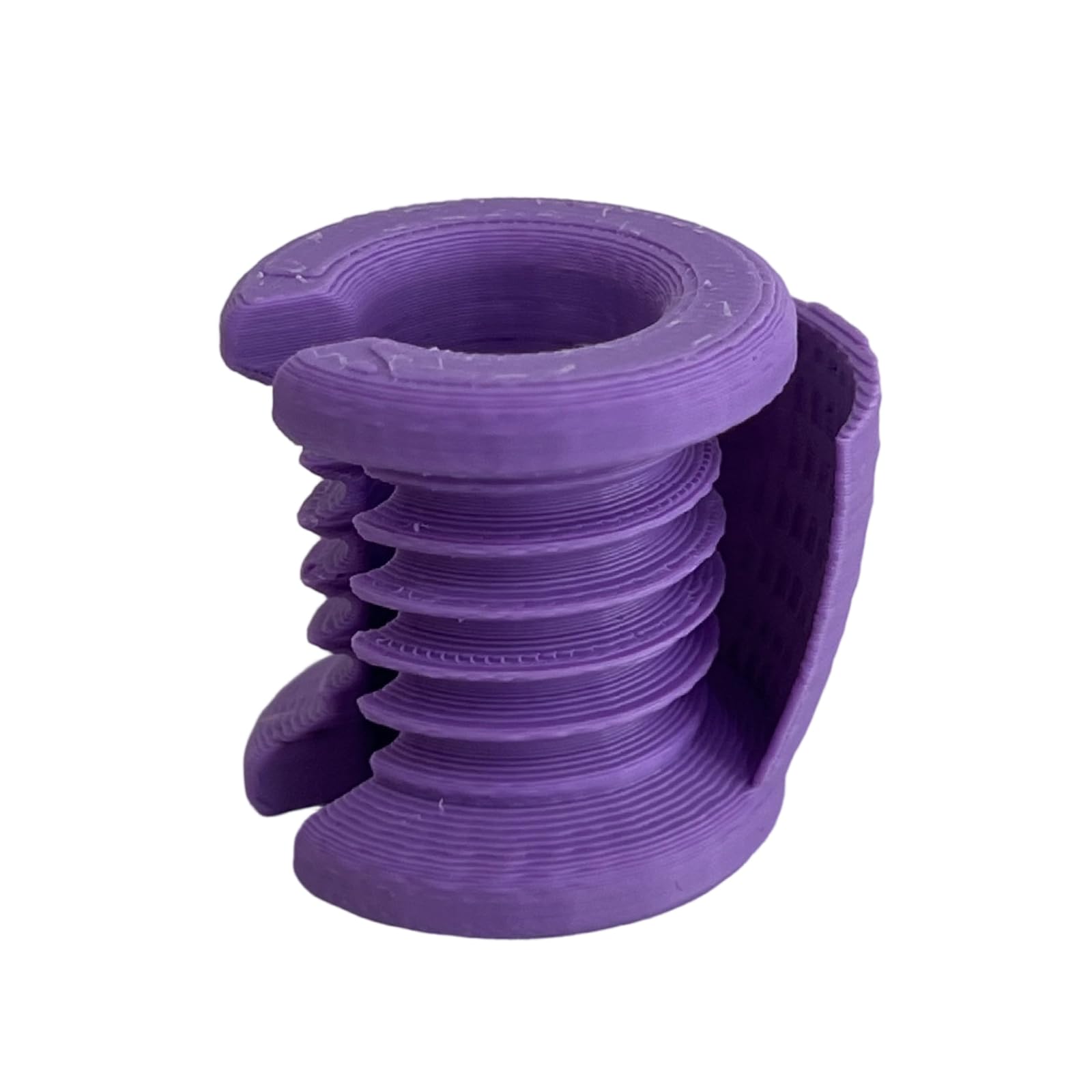 Kalttoy Purple Flexible Finger Protectors For Crocheting Soft Elastic Comfortable Washable Crochet Sleeves