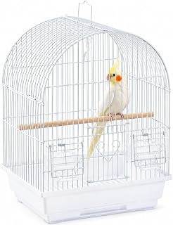 capuca small hanging travel bird cage with removable tray
