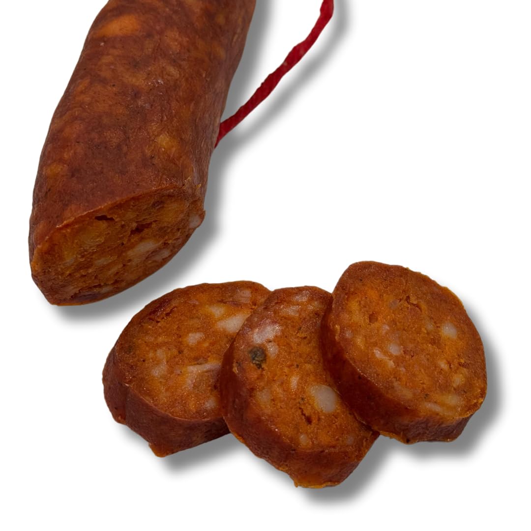 LUX IBÉRICO - Morcilla Patatera Ibérica (250g) – Embutido Tradicional - Origen Extremadura - Envasado al Vacío (PICANTE)