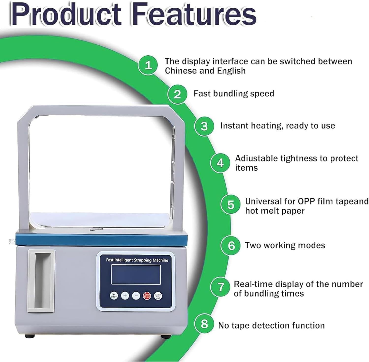 Reggiatrice automatica, impacchettatrice for verdure del supermercato