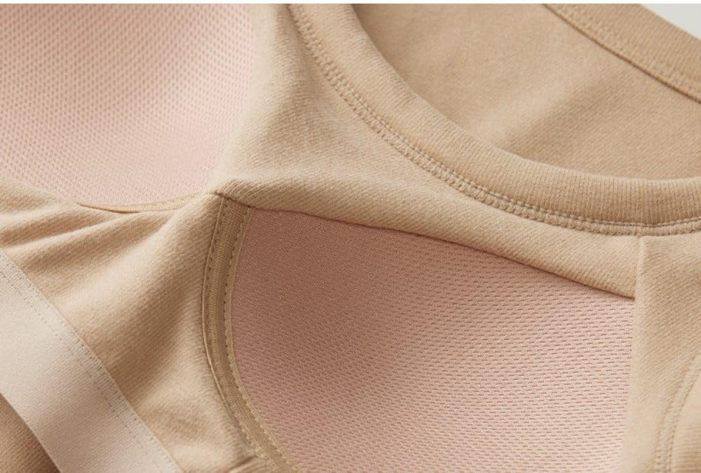 2 Pezzi Canotta Termica da Donna Senza Maniche con Reggiseno Incorporato, Top Termici in Micropile Spazzolato Intimo Termico Strati di Base, Canottiera Canottiera Canottiera