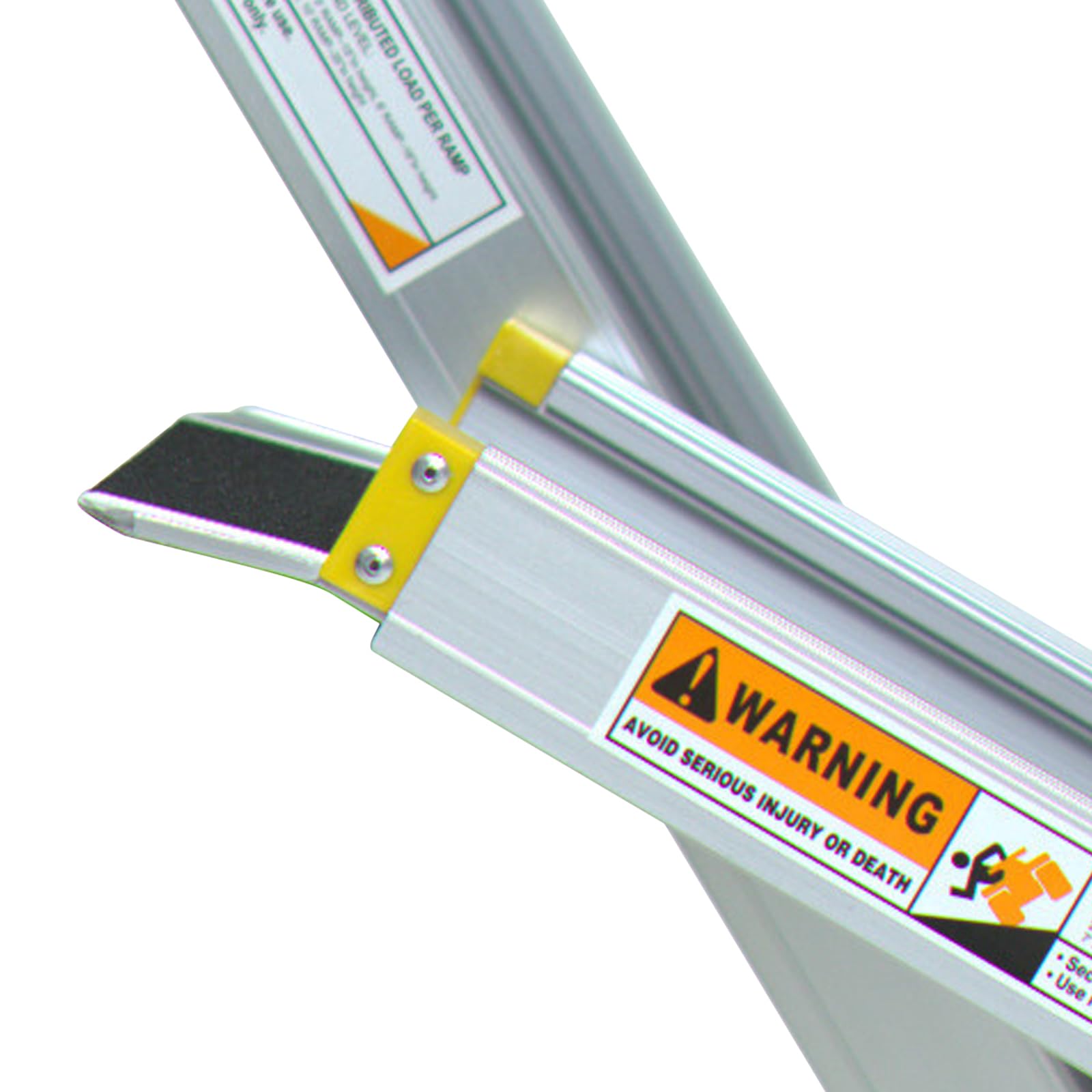 COSTWAY Set di 2 Rampa per Sedie a Rotelle in Alluminio, 3 Lunghezze, Rampa Telescopica Regolabile con Superficie Antiscivolo, con Serrature di Sicurezza, per Gradini Fino a 61 cm (121,5-212,5 cm)