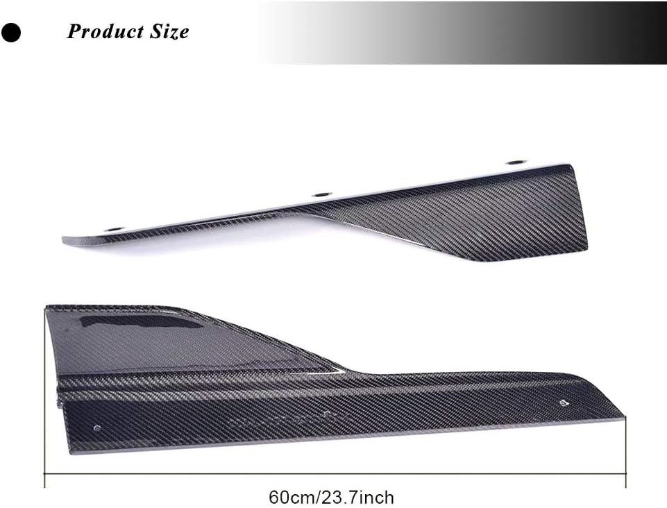 Carbon Fiber Side splitters fits for BMW 4 Series F32 F33 F36 420i 428i 435i 440i M Sport 2014-2018 Carbon Fiber Side Skirts Splitters Trims Rocker Panels Guard