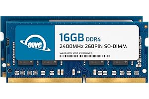 OWC 32GB (2x16GB) DDR4 2400MHZ SO-DIMM Laptop Memory