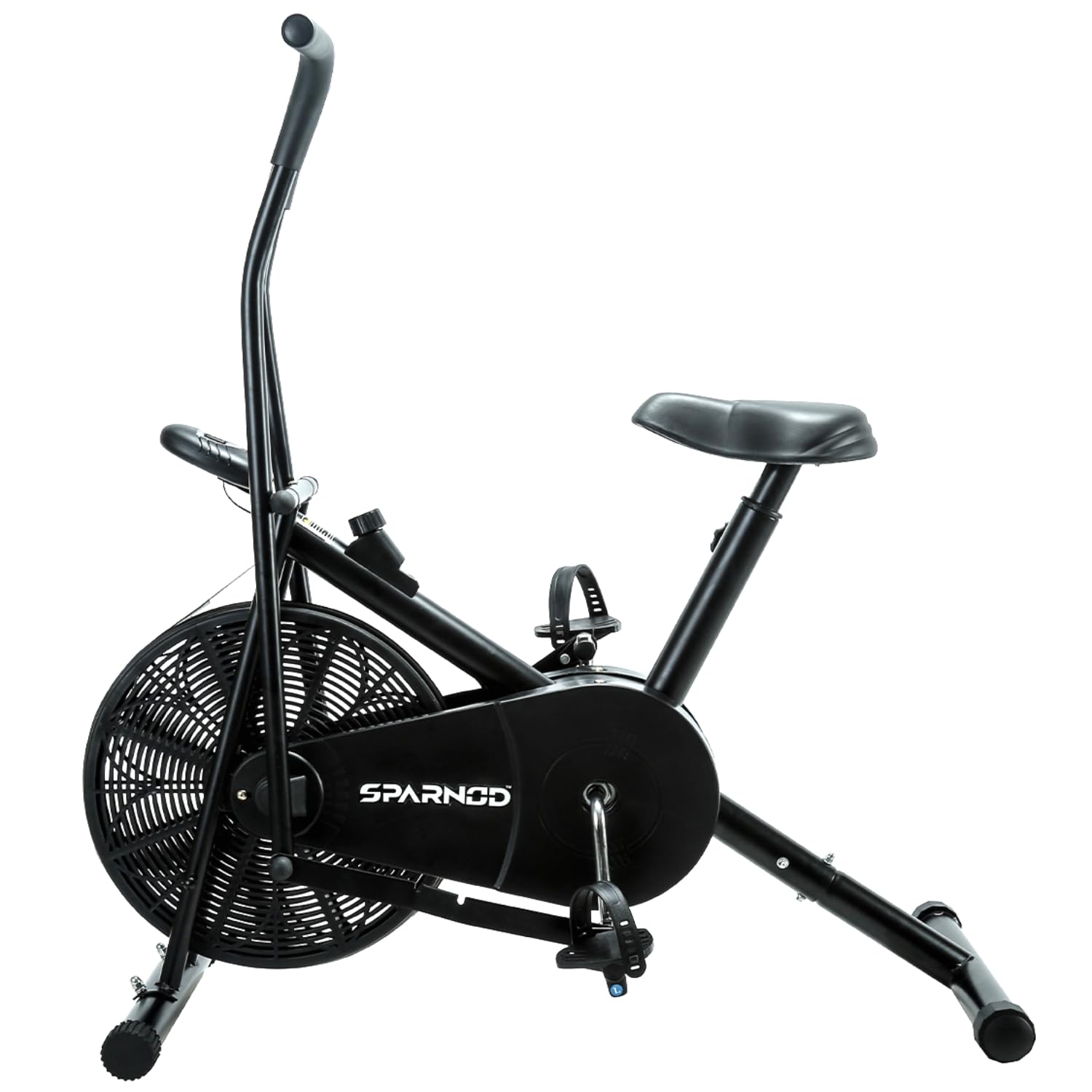 SAB- Series Upright Air Bike Exercise Cycle for Home Gym - Dual Action for Full Body Workout - Adjustable Resistance, Height Adjustable seat (DIY Installation)