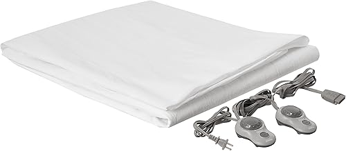 Miniatura 4 de Sunbeam Almohadilla calentadora de colchón Metal Blanco King
