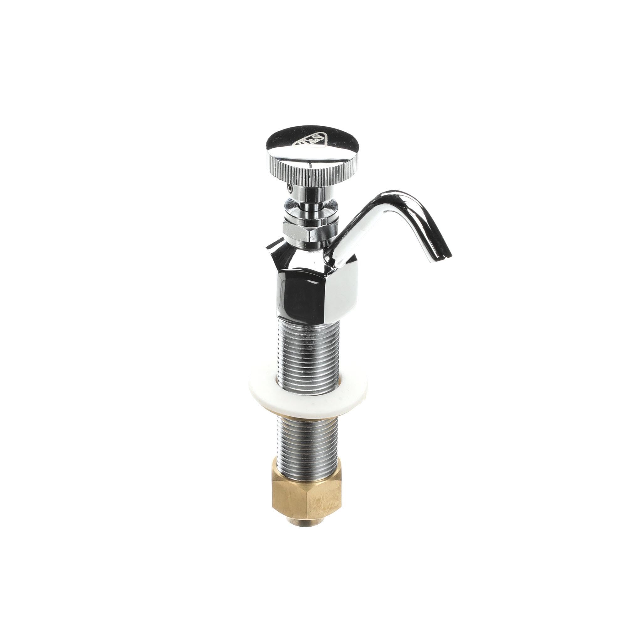 T&S Brass B-2282-F05 Flow Control Dipperwell Faucet with 0.40 GPM Flow Tower