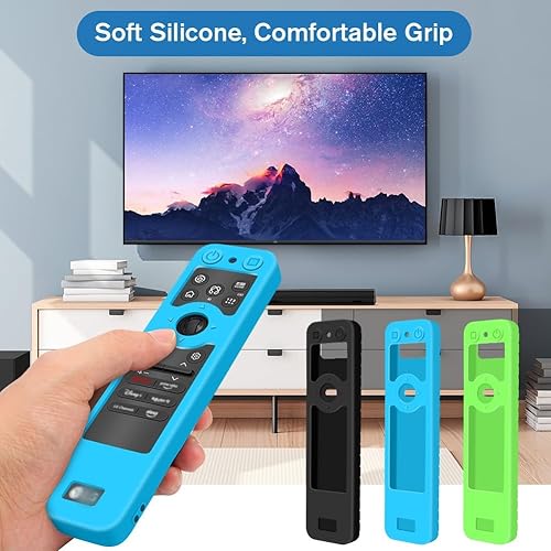 Miniatura 8 de Funda de silicona para control remoto LG MR25GA antideslizante Funda protectora para MR25GA Magic Remote Compatible con LG OLED Smart TV Series 2025