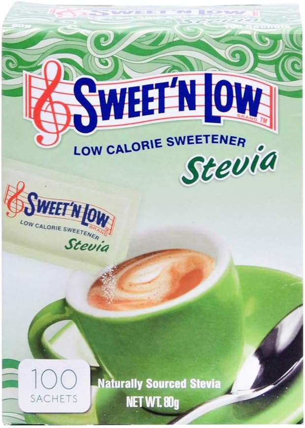 Sweet'N Low Stevia In The Raw 80g - 100 sachets