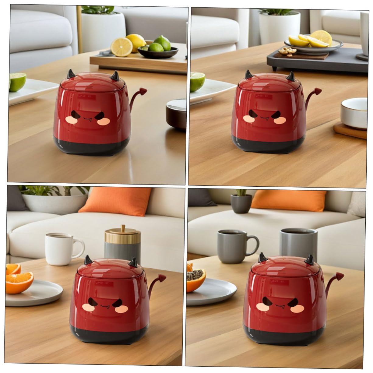 Toyvian Mini Schreibtisch Mülleimer Mit Deckel Klein Für Arbeitsplatte Winziger Abfalleimer Für Arbeitsplatte Niedlicher Schreibtisch Mülleimer Mini Abfallkorb