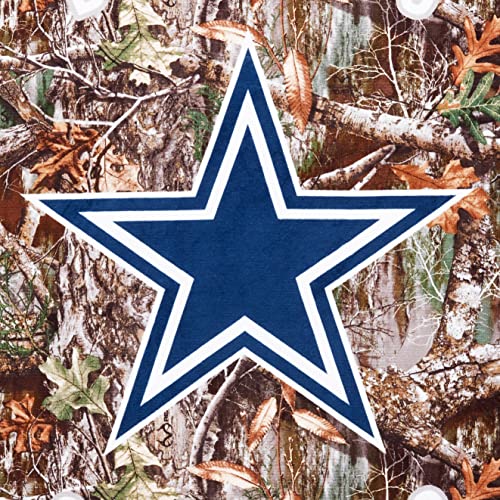 Image of Northwest NFL Dallas Cowboys Unisex-Adult Beach Towel, 30 inch x 60 inch, Realtree Camo Stripes (Pack of 6)