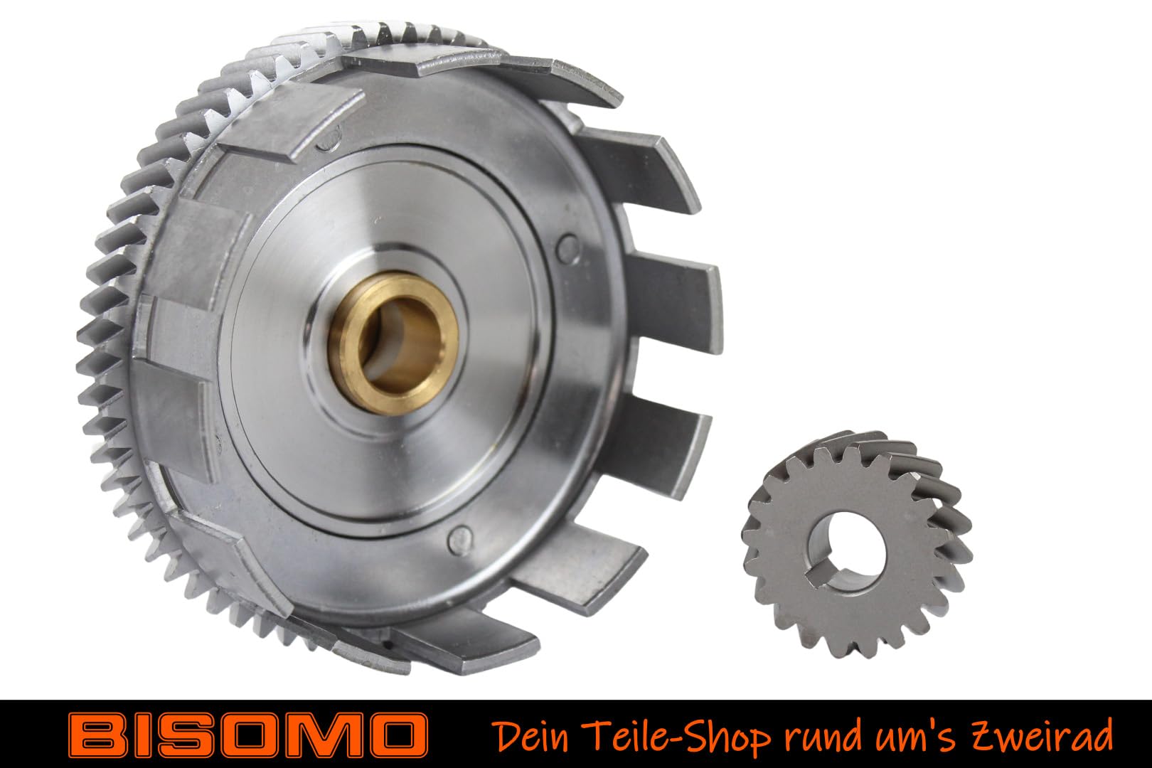 Kupplungskorb, Kupplungszahnrad 65 Zahn + Antriebsritzel 20 Zahn + Buchse für Simson S51, KR51/2, SR50, S53
