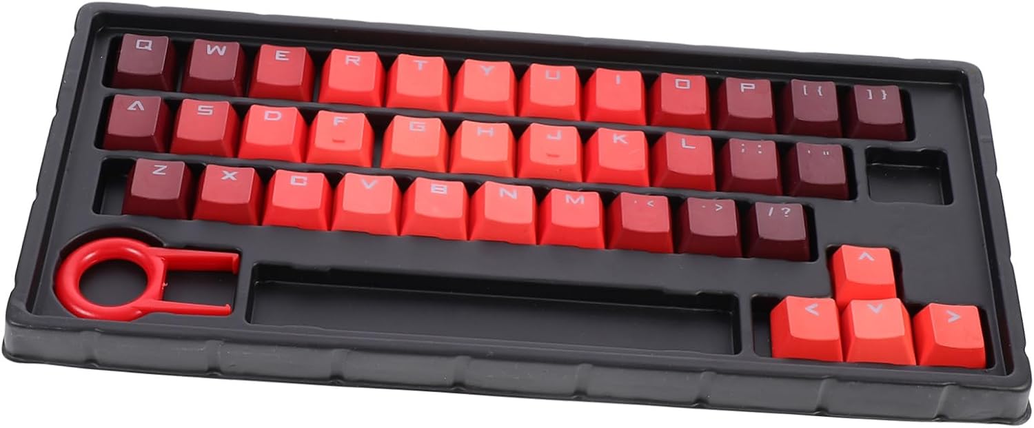 SHOWERORO 1set Keycaps Kit for Mechanical Keyboards Unique Key Caps Easy Installation for Unisex Design for Gaming and Office Use