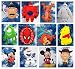 Disney 12 Piece Christmas Ornament Set with Woody, Pooh Bear, Tigger, Baymax, Ariel, Mickey Mouse, Minnie Mouse, Olaf & More - Unique Shatterproof Plastic Design