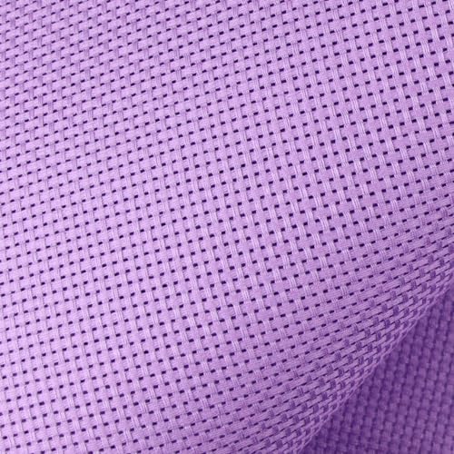Image of 19 inch x 28 inch 11CT Counted Cotton Aida Cloth Cross Stitch Fabric (Lavender)