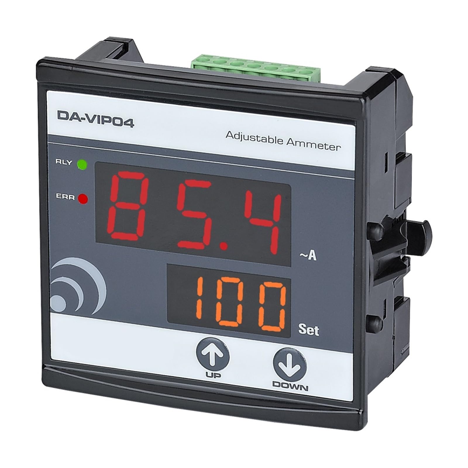 Ampèremètre de surintensité numérique réglable DA-VIP04 avec transformateur CT 1000A