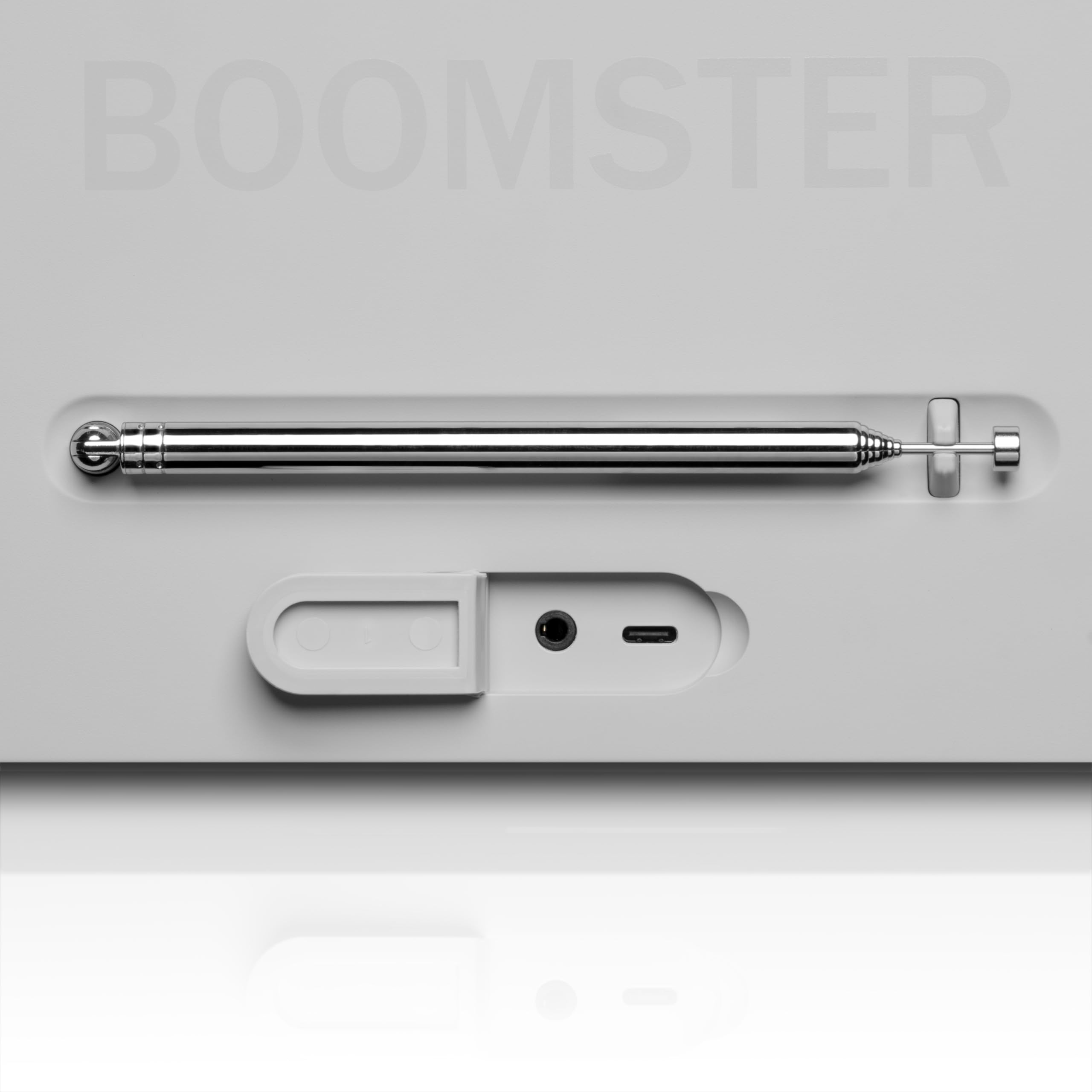 Teufel BOOMSTER 4 Robuster Bluetooth Lautsprecher mit 2.1-Stereo-System Soundsystem DAB+ und FM-RDS-Radio, bis 23 Std. Akku, Schutz vor Strahlwasser nach IPX5-Norm, USB-C - Night Black