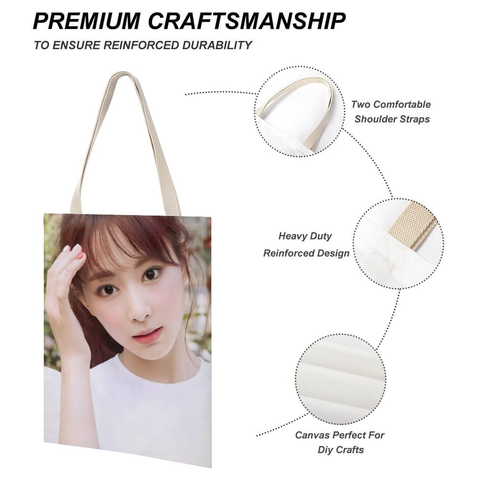 TWICE トートバッグ Amazon.co.jp: キャンバストートバッグ 帆布 Twice トゥワイス