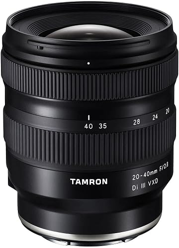 Tamron A062 20 mm - 40 mm Focal Length F/2.8 Di III VXD Lens for Sony E