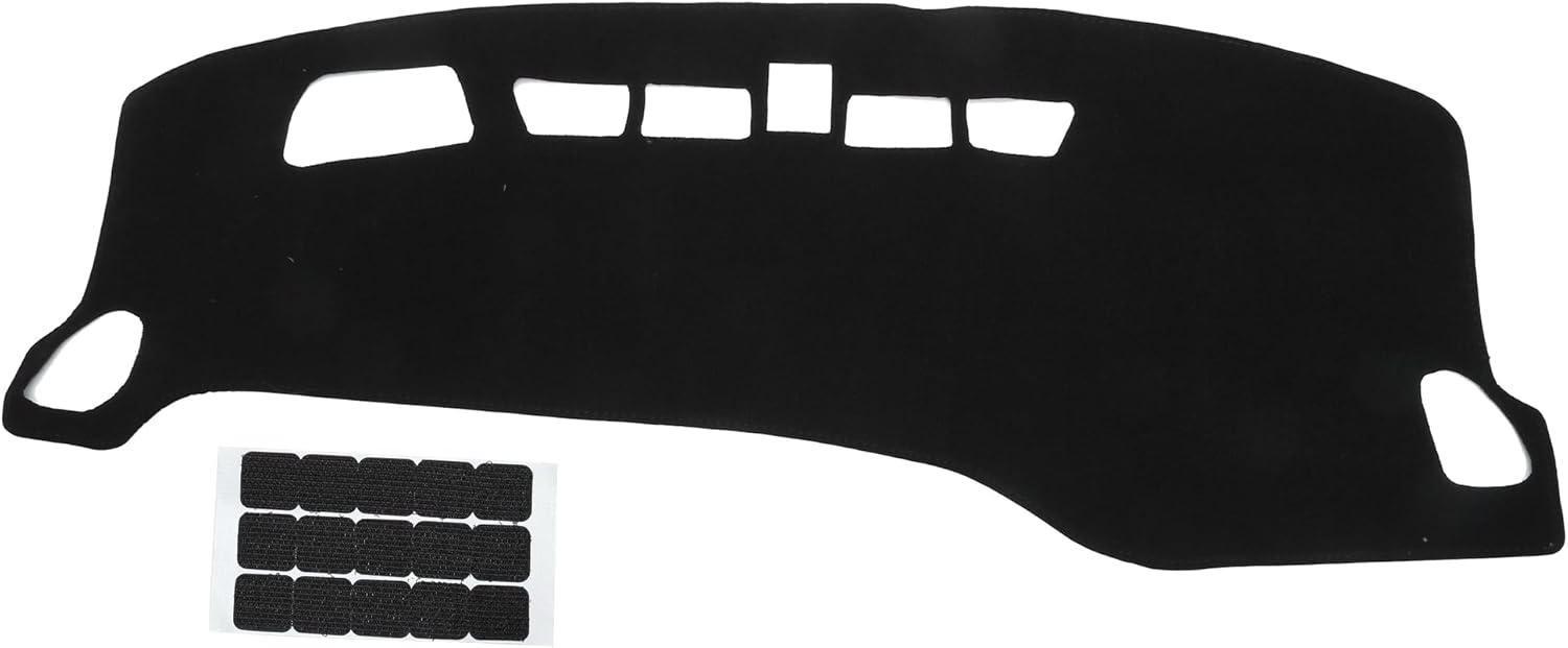 Dash Cover Kit Compatible for Buick Envista 2024, Durable Polyester Black Center Console Dashboard Cover Pad Carpet with Sticker