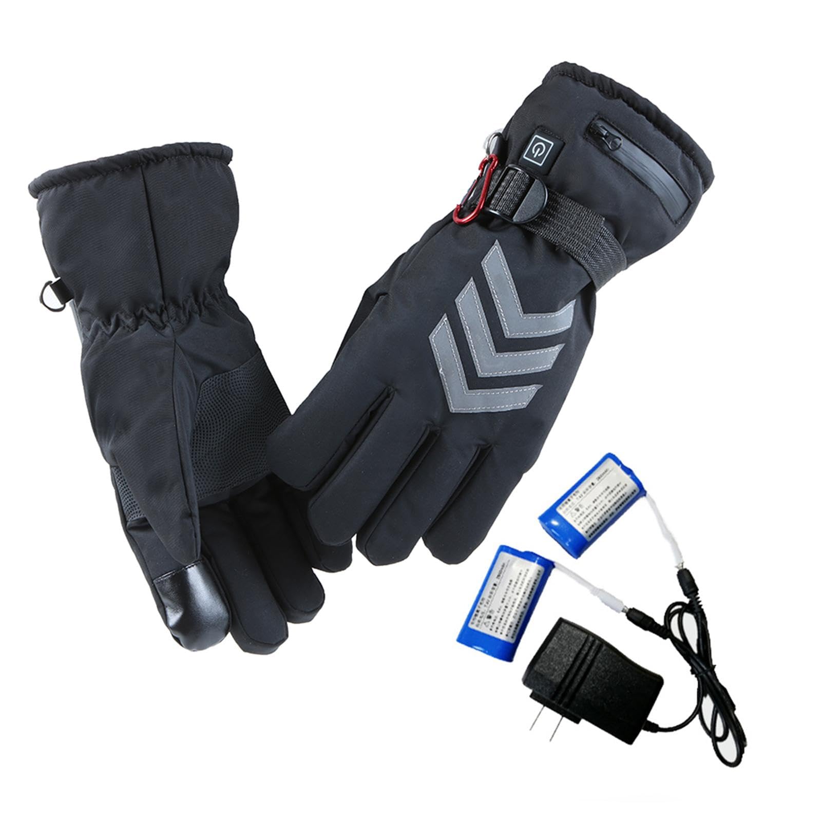Guantes térmicos | Guantes térmicos para hombre - Guantes de invierno para hombres y mujeres, guantes cálidos impermeables para clima frío, guantes calefactables para entrenamiento, correr,