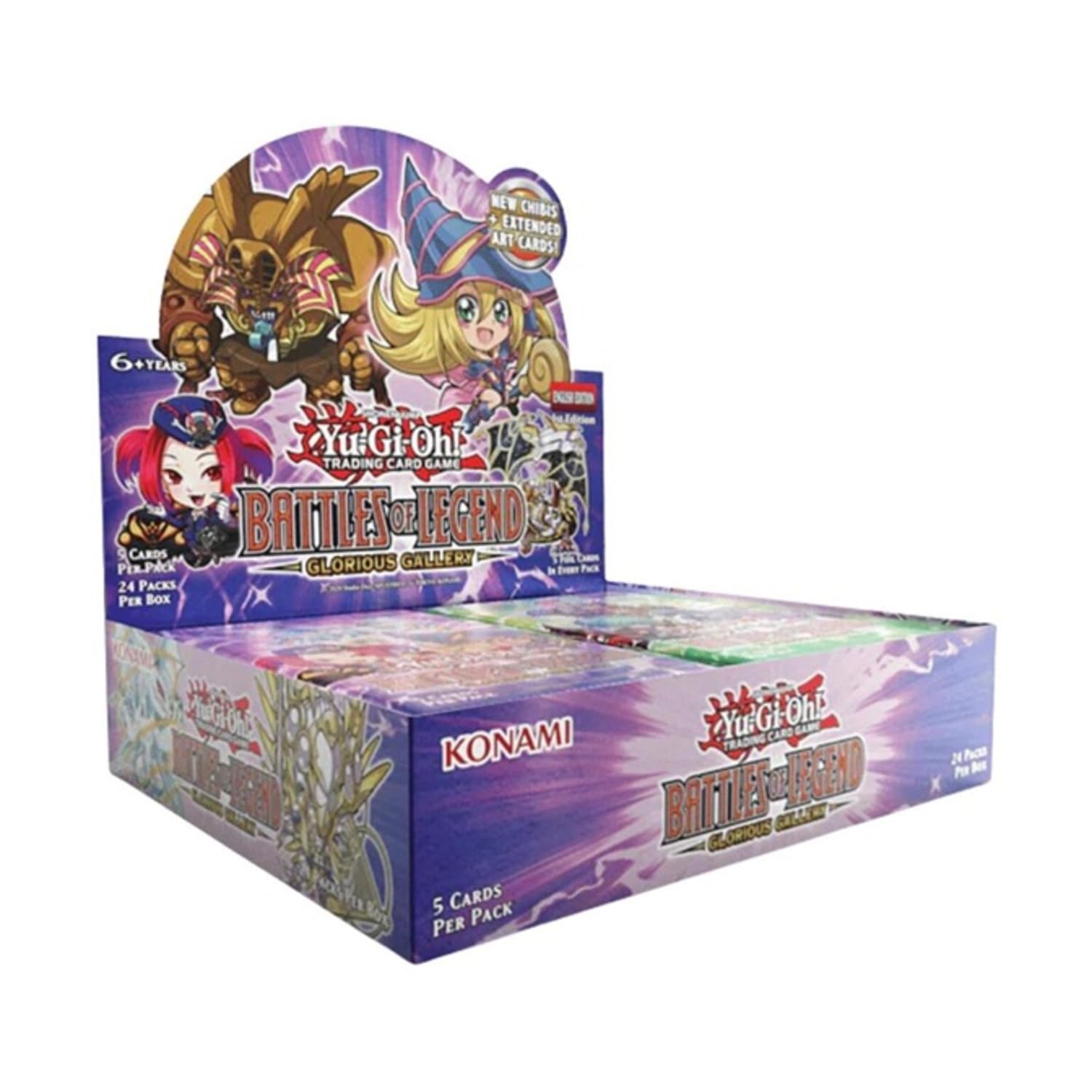 Amazon.com: Yu-Gi-Oh! Battles of Legend: Glorious Gallery Booster