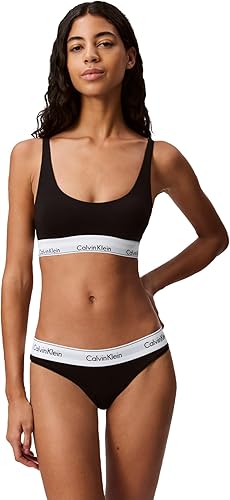 Calvin Klein Calzones estilo tanga de algodón modernas para mujer