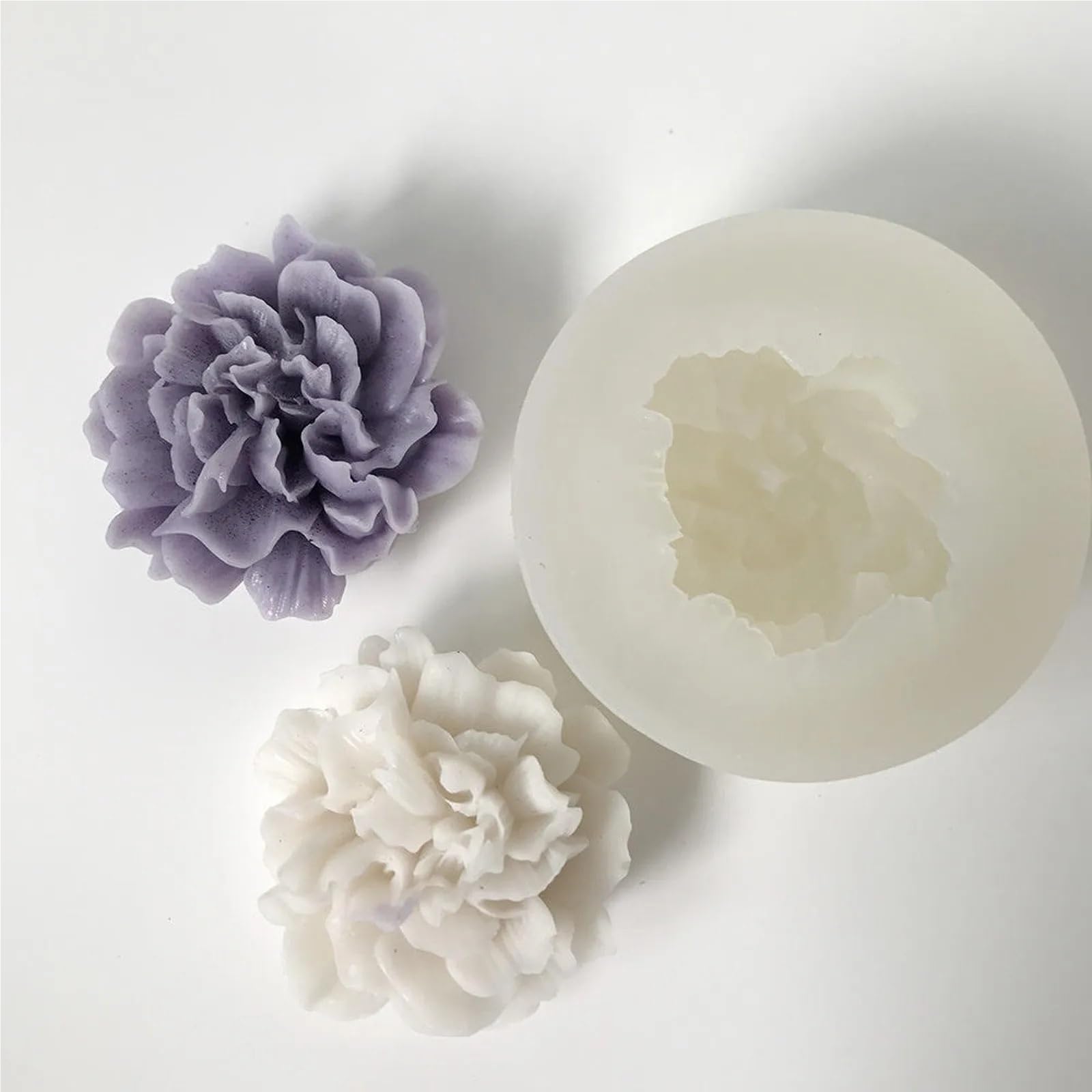 Stampo per Sapone 2 Pezzi Stampi in Silicone a Forma di Fiore for stampi for Sapone Fatti in casa Strumenti Fai da Te for Sapone per Sapone