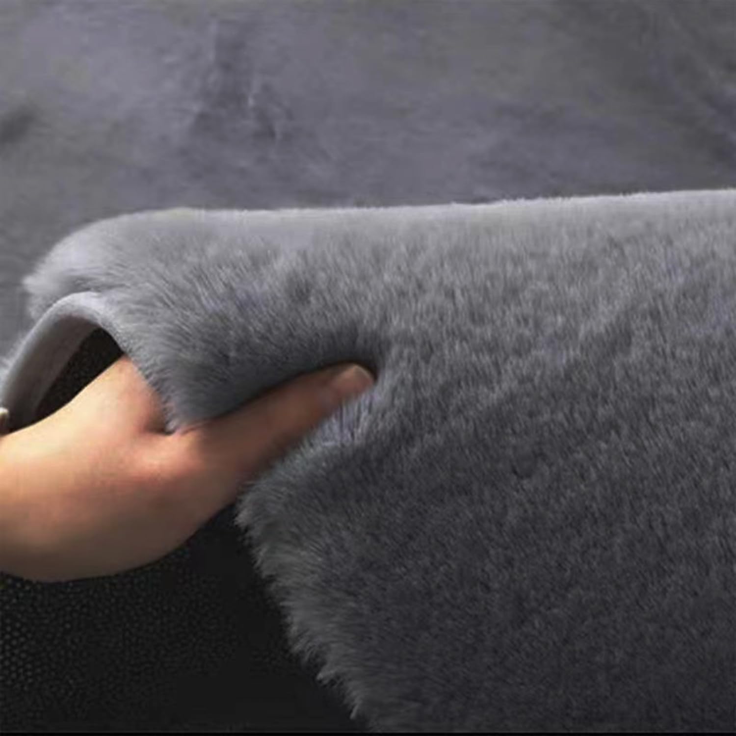 Tappeto fatto a mano in morbido cotone a pelo corto bianco per soggiorno, cucina, camera da letto e corridoio, decorazione di grandi dimensioni, lavabile in lavatrice, 60 x 110 cm