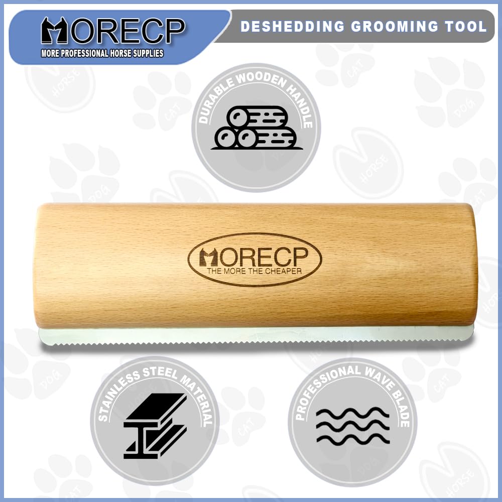 Horse Dog Cat Grooming Brush - Deshedding Curry Comb -3 Horse Dog Cat Grooming Brush - Deshedding Curry Comb -3