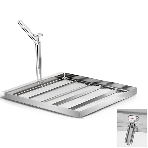 AF45 Commercial Deep Fryer Filter Screen 13.75" x 13.75" | 550 Microns, 304 Stainless Steel, Capture Grease Debris, Crumb & Sediment, Extend Oil Life by 40%, Restaurant Fryer Strainer